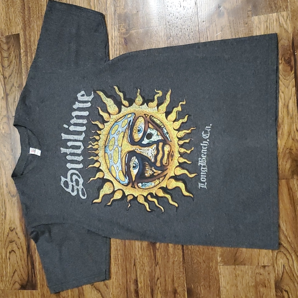 Mens Sublime gray graphic short sleeve t-shirt size M